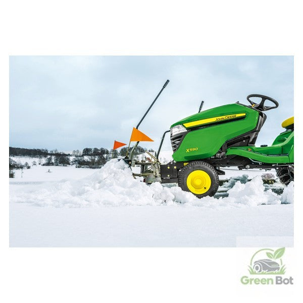 John Deere X590 mit 137 cm Mähdeck