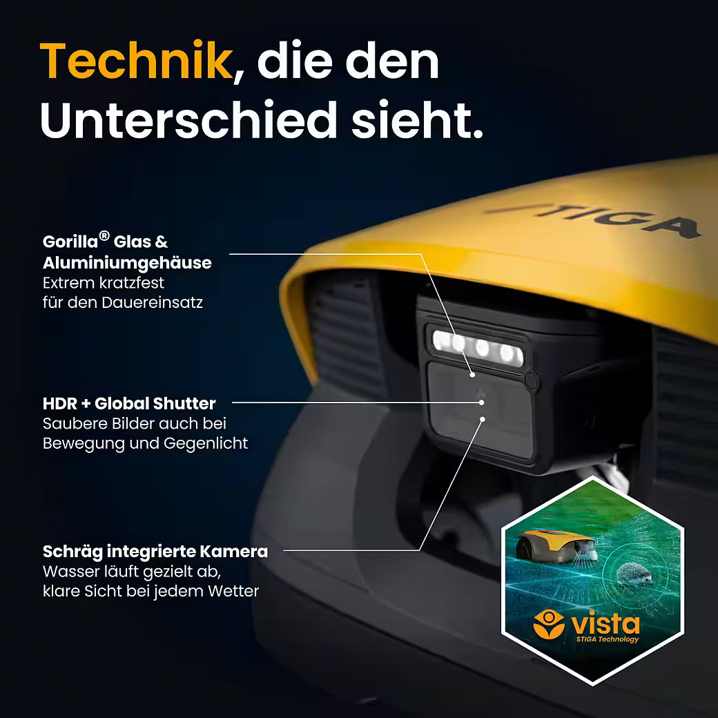 STIGA A 8v Rasenmähroboter – Kabellos, intelligent und präzise
