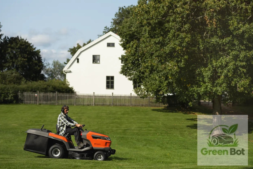 Husqvarna TC 220 T – Aufsitzmäher mit Grasfangkorb