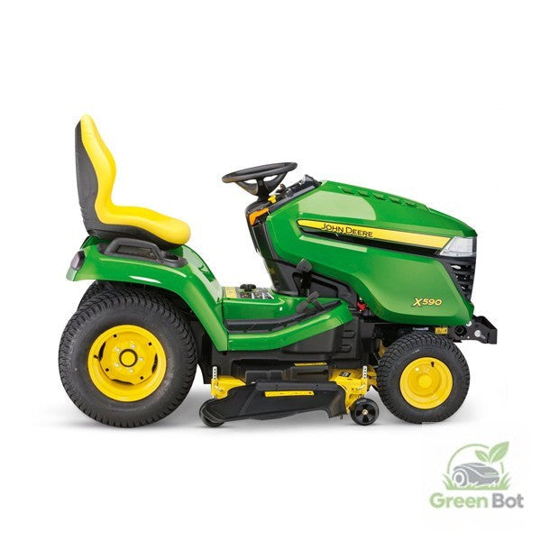 John Deere X590 mit 137 cm Mähdeck