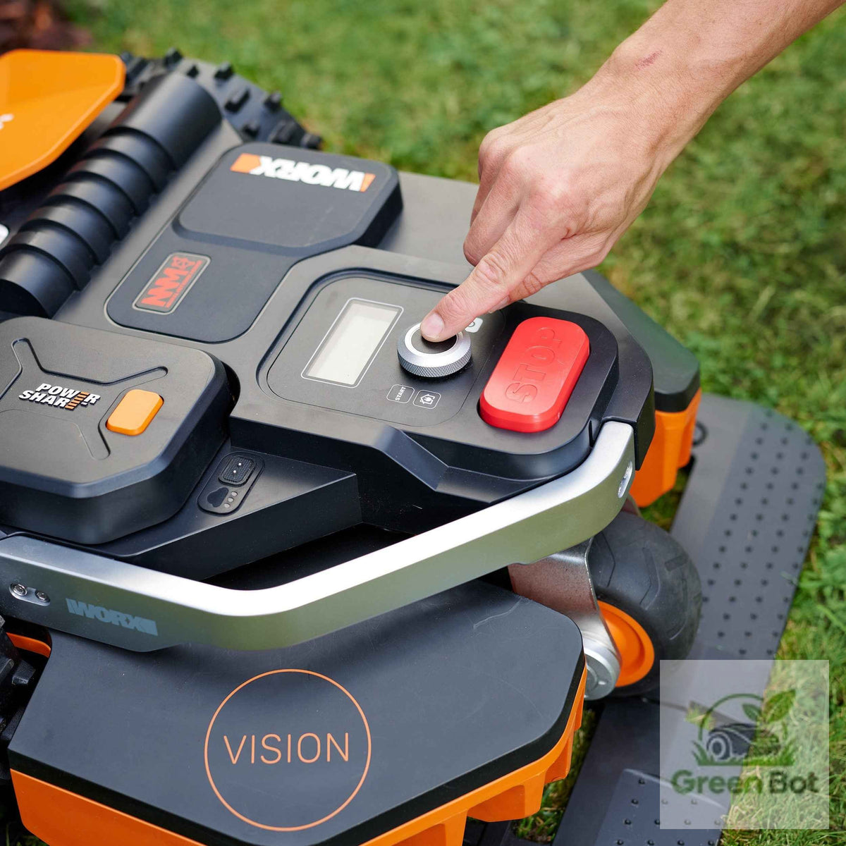 WORX Landroid VISION L1600 – Intelligenter Mähroboter ohne Begrenzungskabel