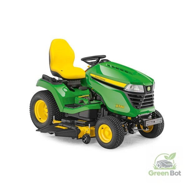 John Deere X590 mit 137 cm Mähdeck