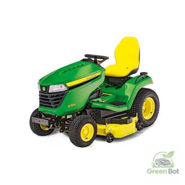 John Deere X590 mit 137 cm Mähdeck